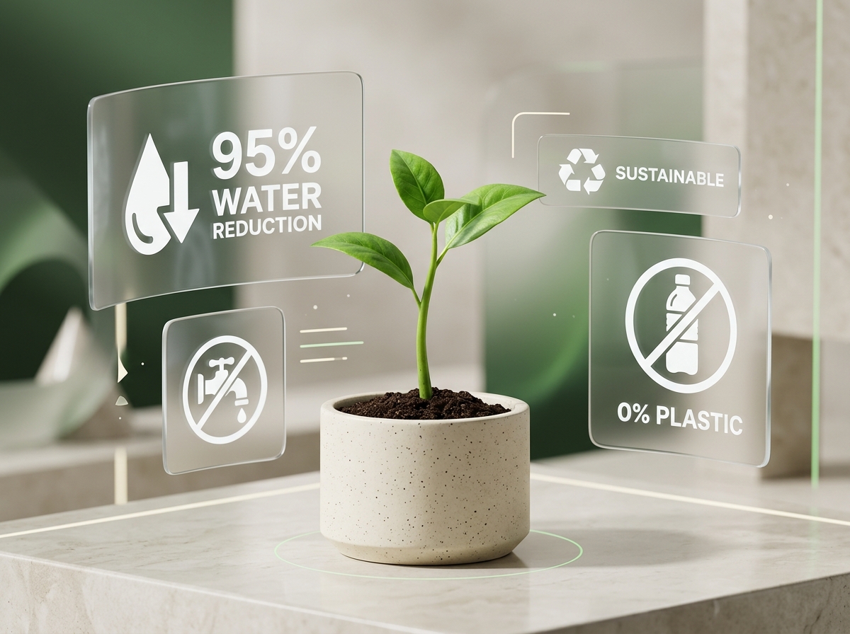 Sustainability metrics visualization